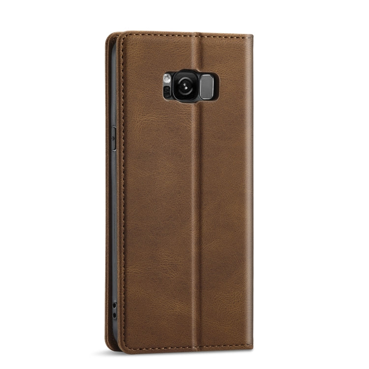 Forwenw F2 Series Magnetic Horizontal Flip Leather Case with Holder & Card Slots & Wallet, For Samsung Galaxy A52 5G, For Samsung Galaxy Note20 Ultra, For Samsung Galaxy S8, For Samsung Galaxy S8+, For Samsung Galaxy S9, For Samsung Galaxy S9+