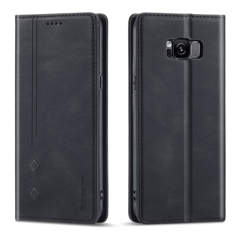 Forwenw F2 Series Magnetic Horizontal Flip Leather Case with Holder & Card Slots & Wallet, For Samsung Galaxy A52 5G, For Samsung Galaxy Note20 Ultra, For Samsung Galaxy S8, For Samsung Galaxy S8+, For Samsung Galaxy S9, For Samsung Galaxy S9+