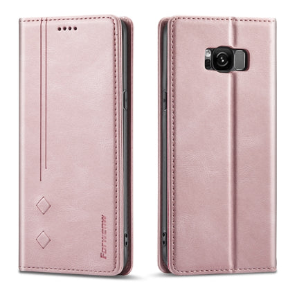 Forwenw F2 Series Magnetic Horizontal Flip Leather Case with Holder & Card Slots & Wallet, For Samsung Galaxy A52 5G, For Samsung Galaxy Note20 Ultra, For Samsung Galaxy S8, For Samsung Galaxy S8+, For Samsung Galaxy S9, For Samsung Galaxy S9+