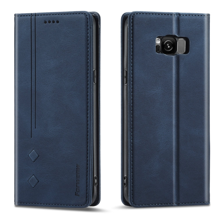 Forwenw F2 Series Magnetic Horizontal Flip Leather Case with Holder & Card Slots & Wallet, For Samsung Galaxy A52 5G, For Samsung Galaxy Note20 Ultra, For Samsung Galaxy S8, For Samsung Galaxy S8+, For Samsung Galaxy S9, For Samsung Galaxy S9+