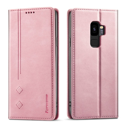 Forwenw F2 Series Magnetic Horizontal Flip Leather Case with Holder & Card Slots & Wallet, For Samsung Galaxy A52 5G, For Samsung Galaxy Note20 Ultra, For Samsung Galaxy S8, For Samsung Galaxy S8+, For Samsung Galaxy S9, For Samsung Galaxy S9+