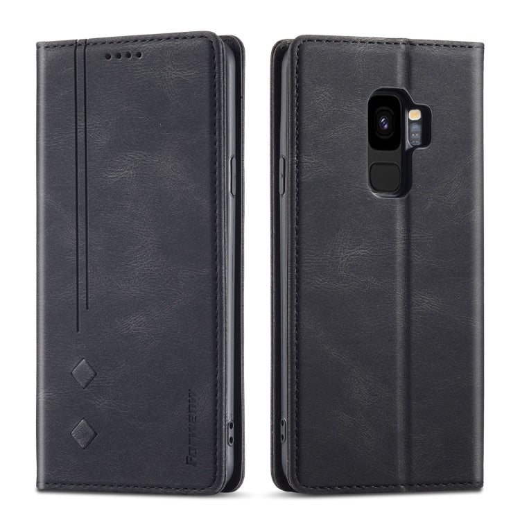 Forwenw F2 Series Magnetic Horizontal Flip Leather Case with Holder & Card Slots & Wallet, For Samsung Galaxy A52 5G, For Samsung Galaxy Note20 Ultra, For Samsung Galaxy S8, For Samsung Galaxy S8+, For Samsung Galaxy S9, For Samsung Galaxy S9+