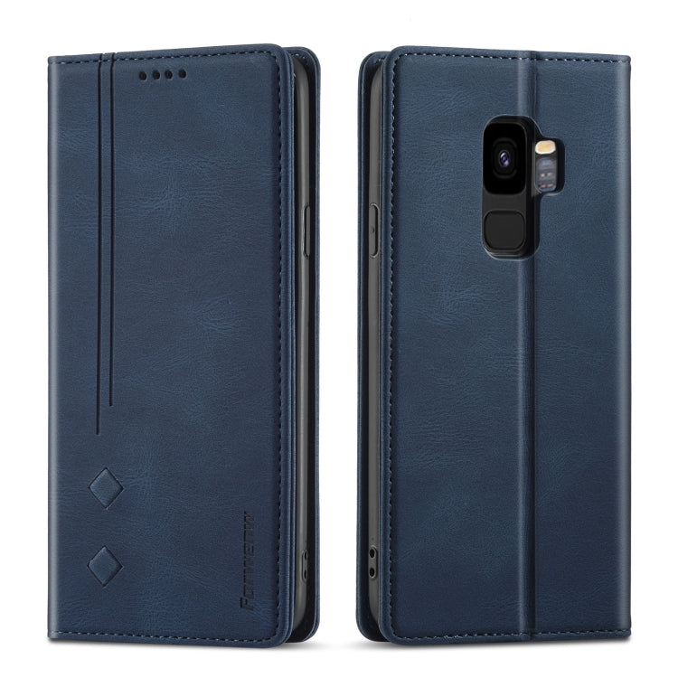 Forwenw F2 Series Magnetic Horizontal Flip Leather Case with Holder & Card Slots & Wallet, For Samsung Galaxy A52 5G, For Samsung Galaxy Note20 Ultra, For Samsung Galaxy S8, For Samsung Galaxy S8+, For Samsung Galaxy S9, For Samsung Galaxy S9+