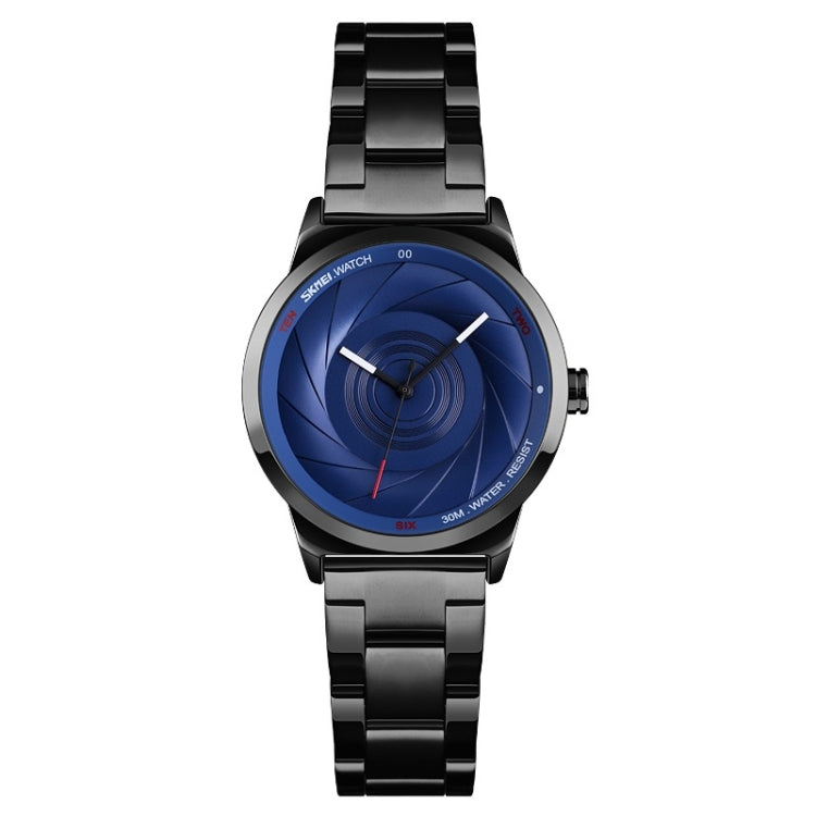 SKMEI 9210 Ladies Business Watch Simple 3D Dial Quartz Watch, For Ladies