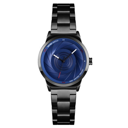 SKMEI 9210 Ladies Business Watch Simple 3D Dial Quartz Watch, For Ladies