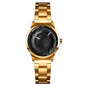 SKMEI 9210 Ladies Business Watch Simple 3D Dial Quartz Watch, For Ladies