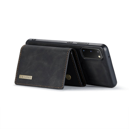 DG.MING M1 Series 3-Fold Multi Card Wallet  Back Cover Shockproof Case with Holder Function, For Samsung Galaxy A71, For Samsung Galaxy A51, For Samsung Galaxy S20