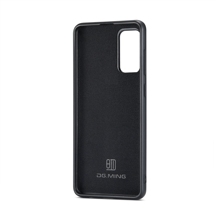 DG.MING M1 Series 3-Fold Multi Card Wallet  Back Cover Shockproof Case with Holder Function, For Samsung Galaxy A71, For Samsung Galaxy A51, For Samsung Galaxy S20