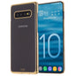 GEBEI Shockproof  Plating PC Protective Case, For Galaxy S10e, For Galaxy S10, For Galaxy S10+