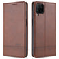AZNS Magnetic Calf Texture Horizontal Flip Leather Case with Card Slots & Holder & Wallet, For Samsung Galaxy M32 Global
