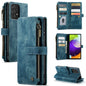 CaseMe-C30 PU + TPU Multifunctional Horizontal Flip Leather Case with Holder & Card Slot & Wallet & Zipper Pocket, For Samsung Galaxy A12, For Samsung Galaxy A52 5G / 4G, For Samsung Galaxy Note10+, For Samsung Galaxy Note20 Ultra, For Samsung Galaxy S...