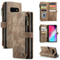 CaseMe-C30 PU + TPU Multifunctional Horizontal Flip Leather Case with Holder & Card Slot & Wallet & Zipper Pocket, For Samsung Galaxy A12, For Samsung Galaxy A52 5G / 4G, For Samsung Galaxy Note10+, For Samsung Galaxy Note20 Ultra, For Samsung Galaxy S...