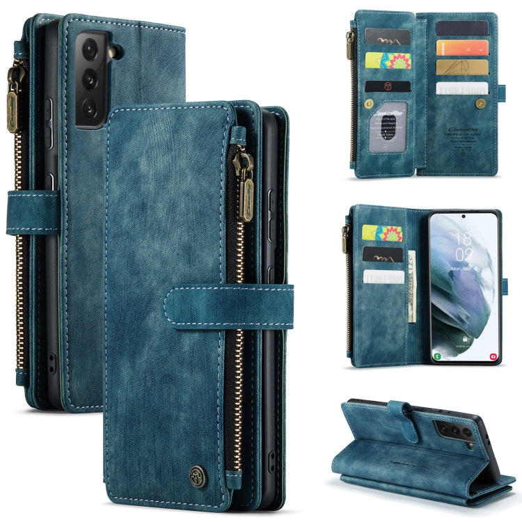 CaseMe-C30 PU + TPU Multifunctional Horizontal Flip Leather Case with Holder & Card Slot & Wallet & Zipper Pocket, For Samsung Galaxy A12, For Samsung Galaxy A52 5G / 4G, For Samsung Galaxy Note10+, For Samsung Galaxy Note20 Ultra, For Samsung Galaxy S...