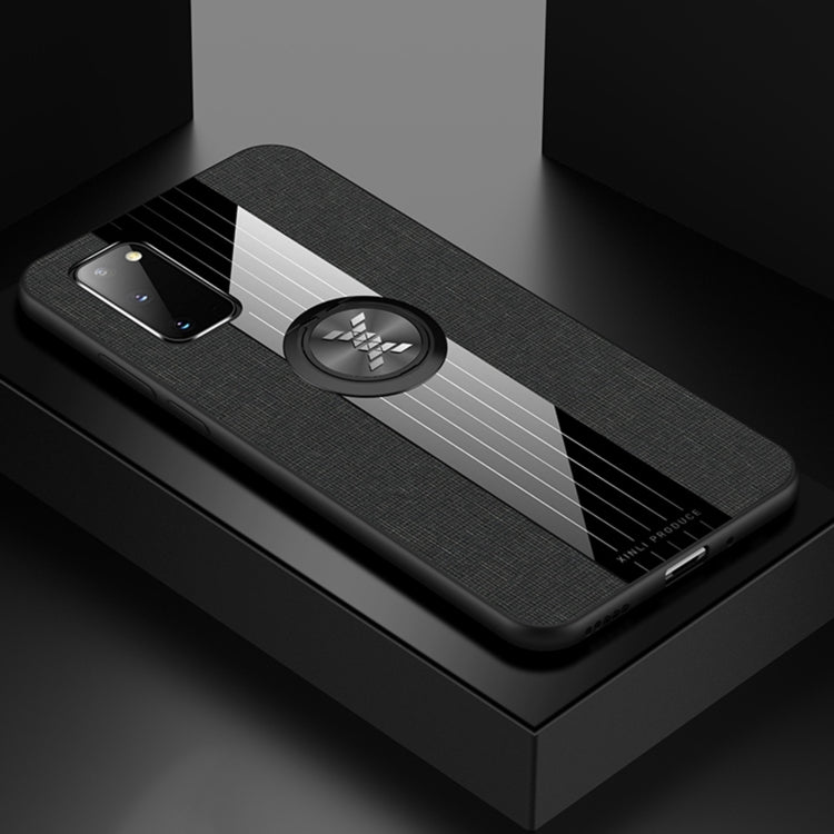 XINLI Stitching Cloth Textue Shockproof TPU Protective Case with Ring Holder, For Samsung Galaxy S20, For Samsung Galaxy S20 FE, For Samsung Galaxy S20+, For Samsung Galaxy S20 Ultra, For Samsung Galaxy S21 5G, For Samsung Galaxy S21 Ultra 5G����������...