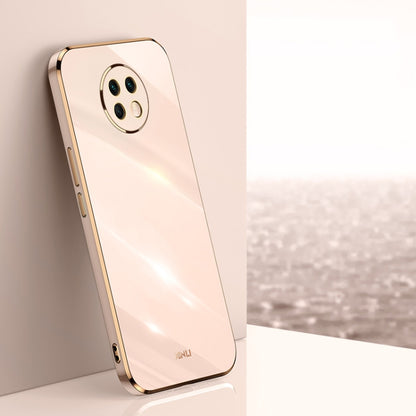 XINLI Straight Edge 6D Electroplate TPU Phone Case, For Samsung Galaxy S21 5G, For Samsung Galaxy S21+ 5G, For Honor X20, For Honor X20 SE, For Samsung Galaxy S21 Ultra 5G, For Xiaomi Mi Mix 4