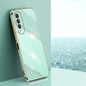 XINLI Straight Edge 6D Electroplate TPU Phone Case, For Samsung Galaxy S21 5G, For Samsung Galaxy S21+ 5G, For Honor X20, For Honor X20 SE, For Samsung Galaxy S21 Ultra 5G, For Xiaomi Mi Mix 4