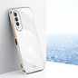 XINLI Straight Edge 6D Electroplate TPU Phone Case, For Samsung Galaxy S21 5G, For Samsung Galaxy S21+ 5G, For Honor X20, For Honor X20 SE, For Samsung Galaxy S21 Ultra 5G, For Xiaomi Mi Mix 4