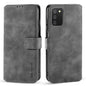 DG.MING Retro Oil Side Horizontal Flip Leather Case with Holder & Card Slots & Wallet, For Samsung Galaxy A03s 166mm