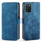 DG.MING Retro Oil Side Horizontal Flip Leather Case with Holder & Card Slots & Wallet, For Samsung Galaxy A03s 166mm