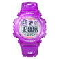 SKMEI 1451 LED Digital Stopwatch Chronograph Luminous Children Sports Electronic Watch, 1451(Transparent Sky Blue), 1451(Transparent Rose Red), 1451(White Shell Blue Circle), 1451(Yellow Shell Blue Circle), 1451(Black Shell Blue Circle)����������������...