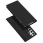 DUX DUCIS Skin Pro Series Horizontal Flip Leather Phone Case with Holder & Card Slots, For Samsung Galaxy S22 5G, For Samsung Galaxy S22+ 5G, For Samsung Galaxy S22 Ultra 5G