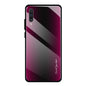Texture Gradient Glass Protective Case, For Galaxy A20 / A30, For Galaxy A50, For Galaxy A80 / A90, For Galaxy Note 9, For Galaxy Note 10 Pro, For Galaxy S10, For iPhone SE 2022 / SE 2020 / 8 / 7, For iPhone XS Max