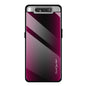 Texture Gradient Glass Protective Case, For Galaxy A20 / A30, For Galaxy A50, For Galaxy A80 / A90, For Galaxy Note 9, For Galaxy Note 10 Pro, For Galaxy S10, For iPhone SE 2022 / SE 2020 / 8 / 7, For iPhone XS Max