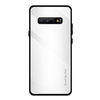Texture Gradient Glass Protective Case, For Galaxy A20 / A30, For Galaxy A50, For Galaxy A80 / A90, For Galaxy Note 9, For Galaxy Note 10 Pro, For Galaxy S10, For iPhone SE 2022 / SE 2020 / 8 / 7, For iPhone XS Max