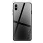 Texture Gradient Glass Protective Case, For Galaxy A20 / A30, For Galaxy A50, For Galaxy A80 / A90, For Galaxy Note 9, For Galaxy Note 10 Pro, For Galaxy S10, For iPhone SE 2022 / SE 2020 / 8 / 7, For iPhone XS Max