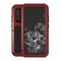 LOVE MEI Metal Shockproof Waterproof Dustproof Protective Phone Case with Glass, For Huawei P50, For Samsung Galaxy S21 FE