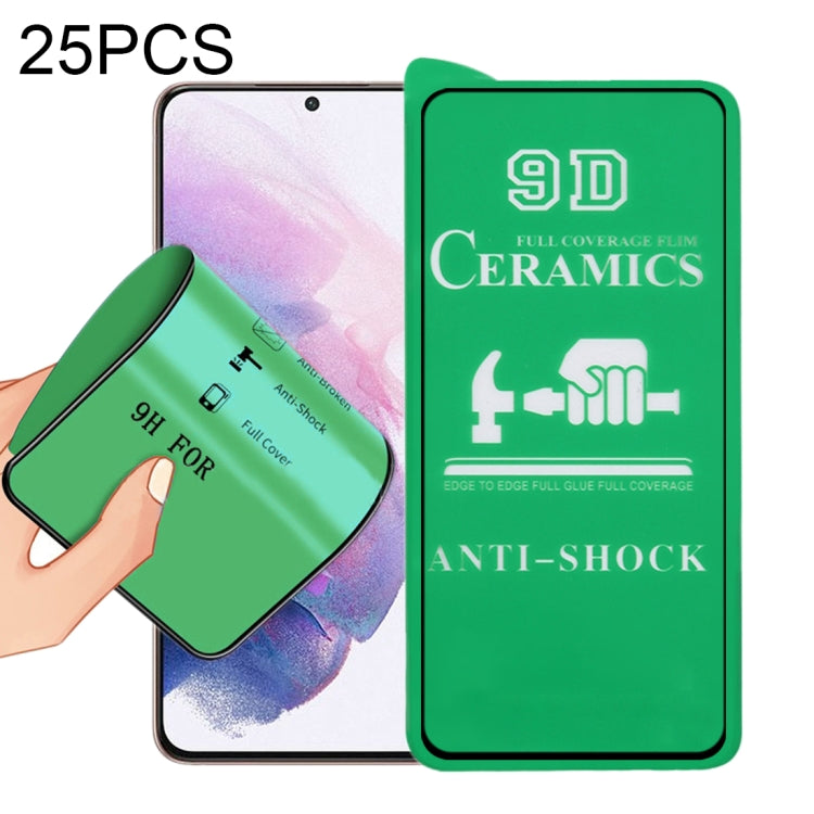 25 PCS 9D Full Screen Glue Ceramic Film, For Samsung Galaxy S21 5G (25pcs), For Xiaomi Redmi Note 11T 5G (25 PCS), For Samsung Galaxy S21+ 5G (25pcs), For Xiaomi Redmi Note 11 4G International Version 6.43 inch (25 PCS)���������������������������������...