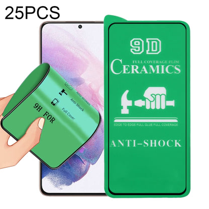 25 PCS 9D Full Screen Glue Ceramic Film, For Samsung Galaxy S21 5G (25pcs), For Xiaomi Redmi Note 11T 5G (25 PCS), For Samsung Galaxy S21+ 5G (25pcs), For Xiaomi Redmi Note 11 4G International Version 6.43 inch (25 PCS)���������������������������������...