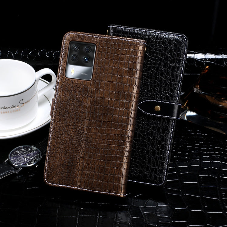 idewei Crocodile Texture Horizontal Flip Leather Case with Holder & Card Slots & Wallet, For Cubot X50, For Huawei nova 9, For Huawei nova 9 Pro, For Motorola Moto G50 5G, For OPPO Realme Narzo 50A, For Tecno Phantom X, For vivo S10e, For Huawei Enjoy ...