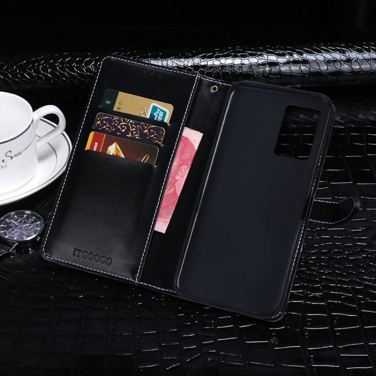 idewei Crocodile Texture Horizontal Flip Leather Case with Holder & Card Slots & Wallet, For Cubot X50, For Huawei nova 9, For Huawei nova 9 Pro, For Motorola Moto G50 5G, For OPPO Realme Narzo 50A, For Tecno Phantom X, For vivo S10e, For Huawei Enjoy ...