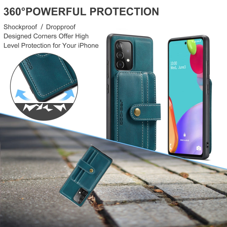 JEEHOOD RFID Blocking Anti-Theft Magnetic PU + TPU Phone Case with Card Slot, For Samsung Galaxy A32 5G, For Samsung Galaxy A12 5G, For Samsung Galaxy A22 5G, For Samsung Galaxy A52 5G / 4G, For Samsung Galaxy A72 5G / 4G, For Samsung Galaxy A71 5G����...