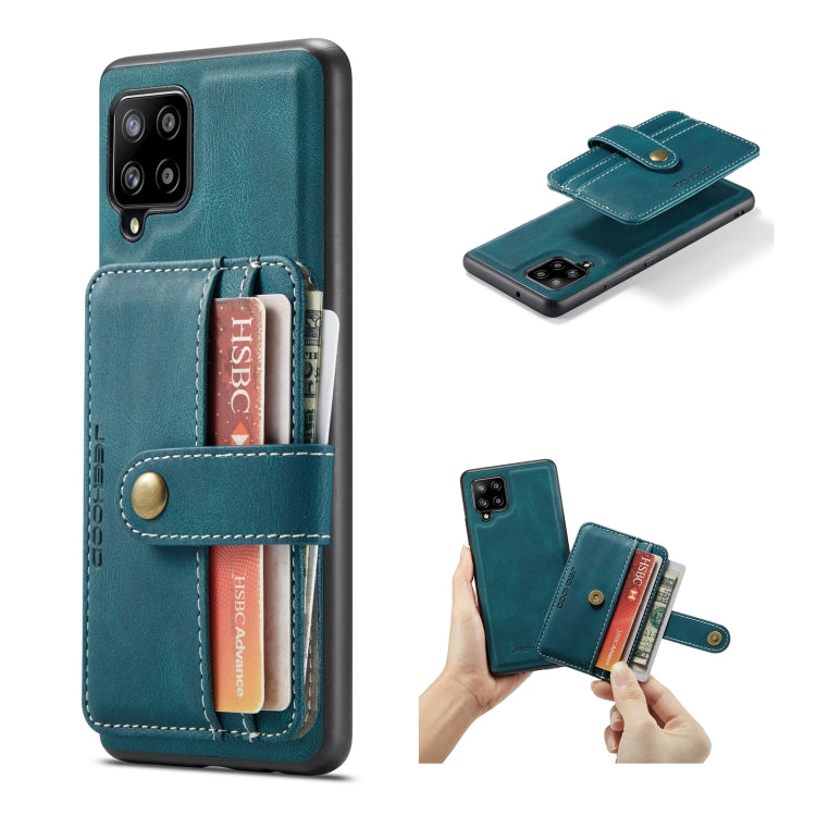 JEEHOOD RFID Blocking Anti-Theft Magnetic PU + TPU Phone Case with Card Slot, For Samsung Galaxy A32 5G, For Samsung Galaxy A12 5G, For Samsung Galaxy A22 5G, For Samsung Galaxy A52 5G / 4G, For Samsung Galaxy A72 5G / 4G, For Samsung Galaxy A71 5G����...