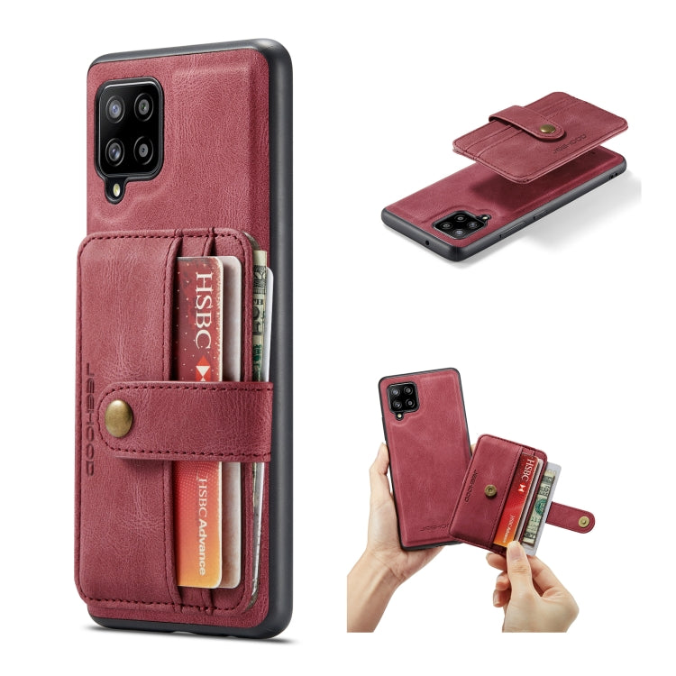 JEEHOOD RFID Blocking Anti-Theft Magnetic PU + TPU Phone Case with Card Slot, For Samsung Galaxy A32 5G, For Samsung Galaxy A12 5G, For Samsung Galaxy A22 5G, For Samsung Galaxy A52 5G / 4G, For Samsung Galaxy A72 5G / 4G, For Samsung Galaxy A71 5G����...