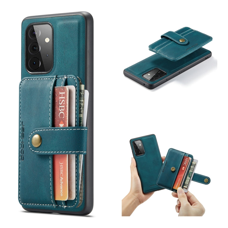 JEEHOOD RFID Blocking Anti-Theft Magnetic PU + TPU Phone Case with Card Slot, For Samsung Galaxy A32 5G, For Samsung Galaxy A12 5G, For Samsung Galaxy A22 5G, For Samsung Galaxy A52 5G / 4G, For Samsung Galaxy A72 5G / 4G, For Samsung Galaxy A71 5G����...