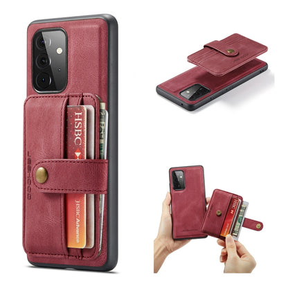 JEEHOOD RFID Blocking Anti-Theft Magnetic PU + TPU Phone Case with Card Slot, For Samsung Galaxy A32 5G, For Samsung Galaxy A12 5G, For Samsung Galaxy A22 5G, For Samsung Galaxy A52 5G / 4G, For Samsung Galaxy A72 5G / 4G, For Samsung Galaxy A71 5G����...