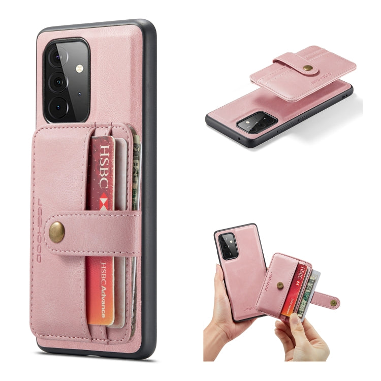 JEEHOOD RFID Blocking Anti-Theft Magnetic PU + TPU Phone Case with Card Slot, For Samsung Galaxy A32 5G, For Samsung Galaxy A12 5G, For Samsung Galaxy A22 5G, For Samsung Galaxy A52 5G / 4G, For Samsung Galaxy A72 5G / 4G, For Samsung Galaxy A71 5G����...