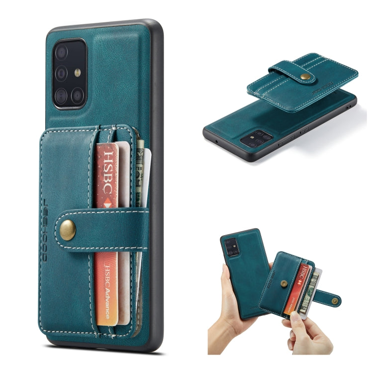 JEEHOOD RFID Blocking Anti-Theft Magnetic PU + TPU Phone Case with Card Slot, For Samsung Galaxy A32 5G, For Samsung Galaxy A12 5G, For Samsung Galaxy A22 5G, For Samsung Galaxy A52 5G / 4G, For Samsung Galaxy A72 5G / 4G, For Samsung Galaxy A71 5G����...