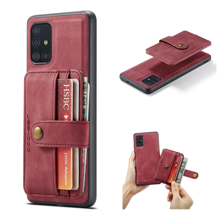 JEEHOOD RFID Blocking Anti-Theft Magnetic PU + TPU Phone Case with Card Slot, For Samsung Galaxy A32 5G, For Samsung Galaxy A12 5G, For Samsung Galaxy A22 5G, For Samsung Galaxy A52 5G / 4G, For Samsung Galaxy A72 5G / 4G, For Samsung Galaxy A71 5G����...
