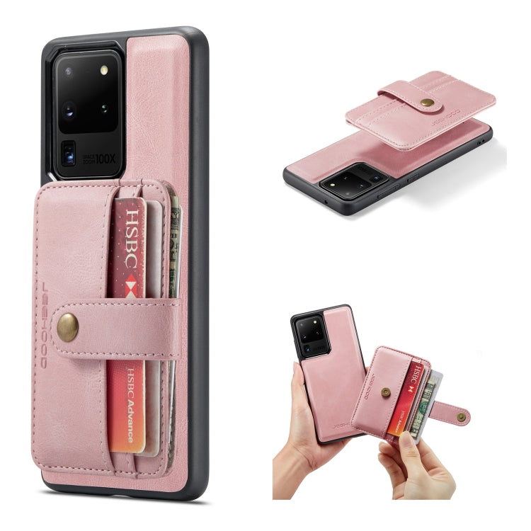 JEEHOOD RFID Blocking Anti-Theft Magnetic PU + TPU Phone Case with Card Slot, For Samsung Galaxy A32 5G, For Samsung Galaxy A12 5G, For Samsung Galaxy A22 5G, For Samsung Galaxy A52 5G / 4G, For Samsung Galaxy A72 5G / 4G, For Samsung Galaxy A71 5G����...