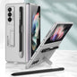 GKK Ultra-thin PC Phone Flip Case with Holder & Pen Slot, For Samsung Galaxy Z Fold3 5G