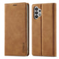 LC.IMEEKE Strong Magnetism Matte TPU + PU Leather Case, For Samsung Galaxy A32 4G