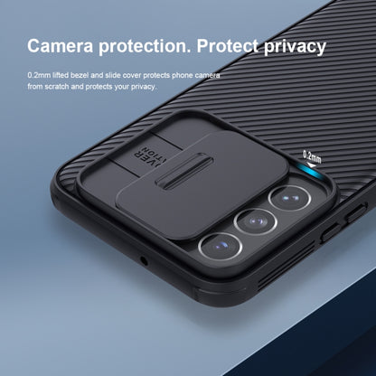 NILLKIN Black Mirror Pro Series Camshield Phone Case, For Samsung Galaxy S22 5G, For Samsung Galaxy S22+ 5G, For Samsung Galaxy S22 Ultra 5G
