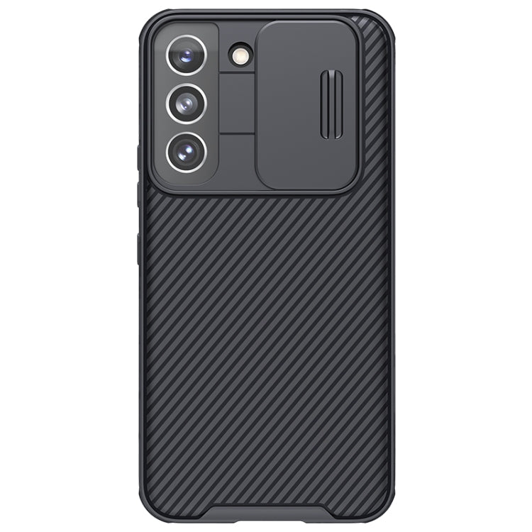 NILLKIN Black Mirror Pro Series Camshield Phone Case, For Samsung Galaxy S22 5G, For Samsung Galaxy S22+ 5G, For Samsung Galaxy S22 Ultra 5G
