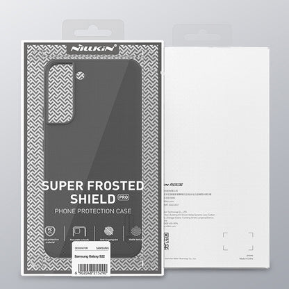 NILLKIN Super Frosted Shield Pro PC + TPU Phone Case, For Samsung Galaxy S22 5G, For Samsung Galaxy S22+ 5G, For Samsung Galaxy S22 Ultra 5G
