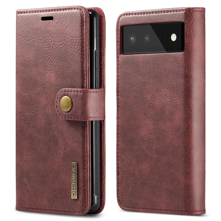 DG.MING Crazy Horse Texture Detachable Magnetic Leather Phone Case, For Samsung Galaxy S22 5G, For Samsung Galaxy S22+ 5G, For Samsung Galaxy S22 Ultra 5G, For Samsung Galaxy A13 5G, For OnePlus 9RT 5G, For Google Pixel 5a 5G, For Google Pixel 6�������...