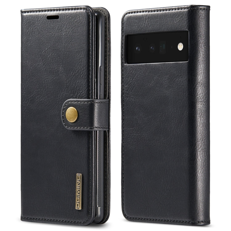 DG.MING Crazy Horse Texture Detachable Magnetic Leather Phone Case, For Samsung Galaxy S22 5G, For Samsung Galaxy S22+ 5G, For Samsung Galaxy S22 Ultra 5G, For Samsung Galaxy A13 5G, For OnePlus 9RT 5G, For Google Pixel 5a 5G, For Google Pixel 6�������...